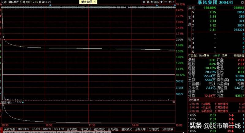 暴风集团为什么突然涨停？