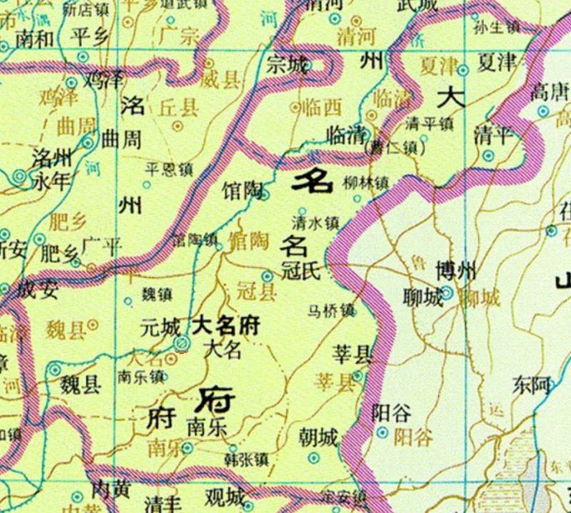 山东冠县属于哪个市？