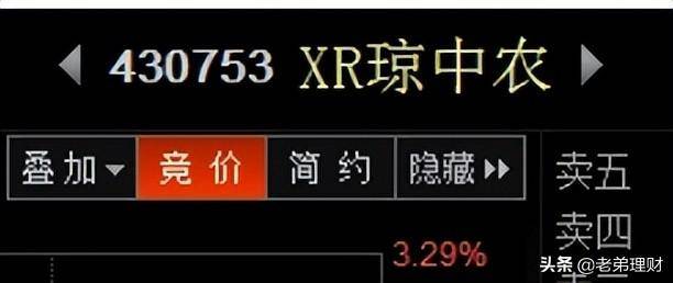 XR股票是什么意思啊？