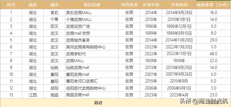 武商集团下有哪些商场？