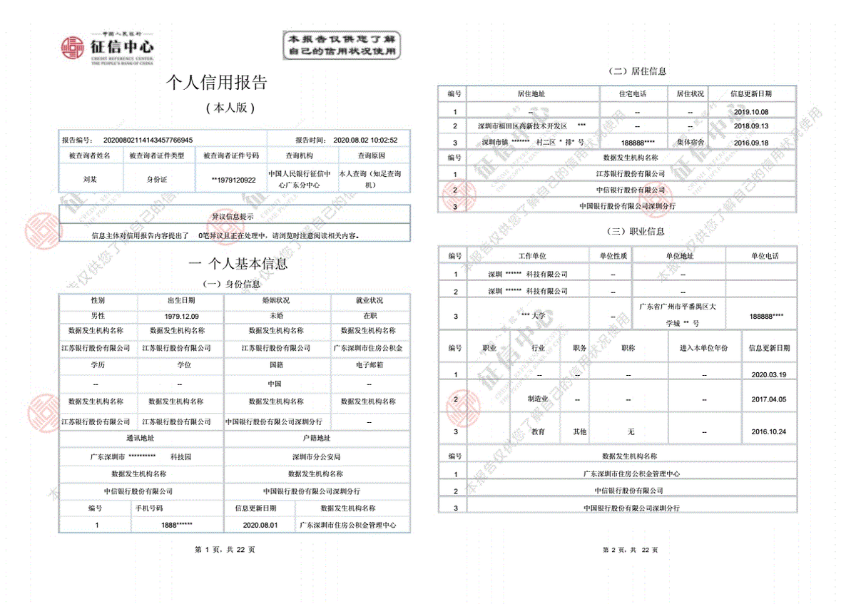 银行打的征信报告怎么看好坏？银行一看就摇头的征信报告长什么样？财优化来告诉你